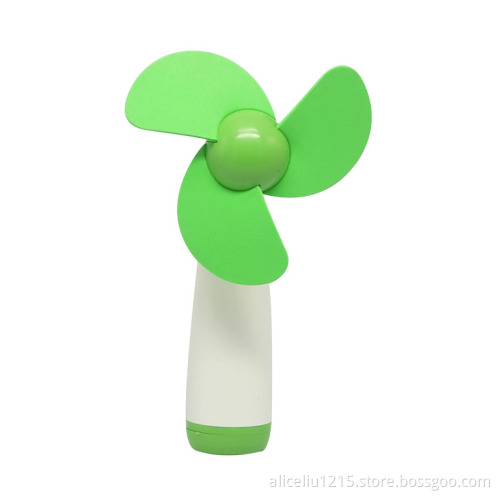 Cheap plastic AA battery operated mini fan.promotional mini fan